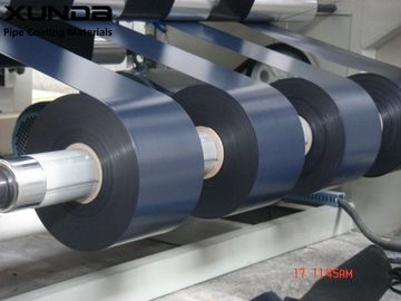 Китай Удлиненность ленты 900% изоляции ПЭ обруча трубы из черного металла анти- корозии подземная на перерыве поставщик